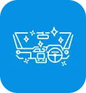 Interior detailing step icon for mobile car detailing in Denver